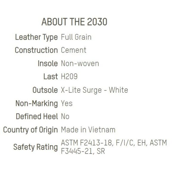 Red Wing 2030 Zero-G Cross Lite Safety Toe Shoe Side-Zip Boot Women's 8 D NEW - Picture 8 of 11